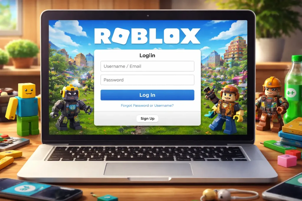 roblox login