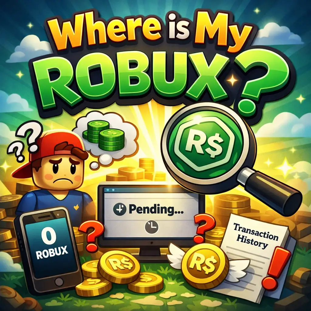 where is my robux