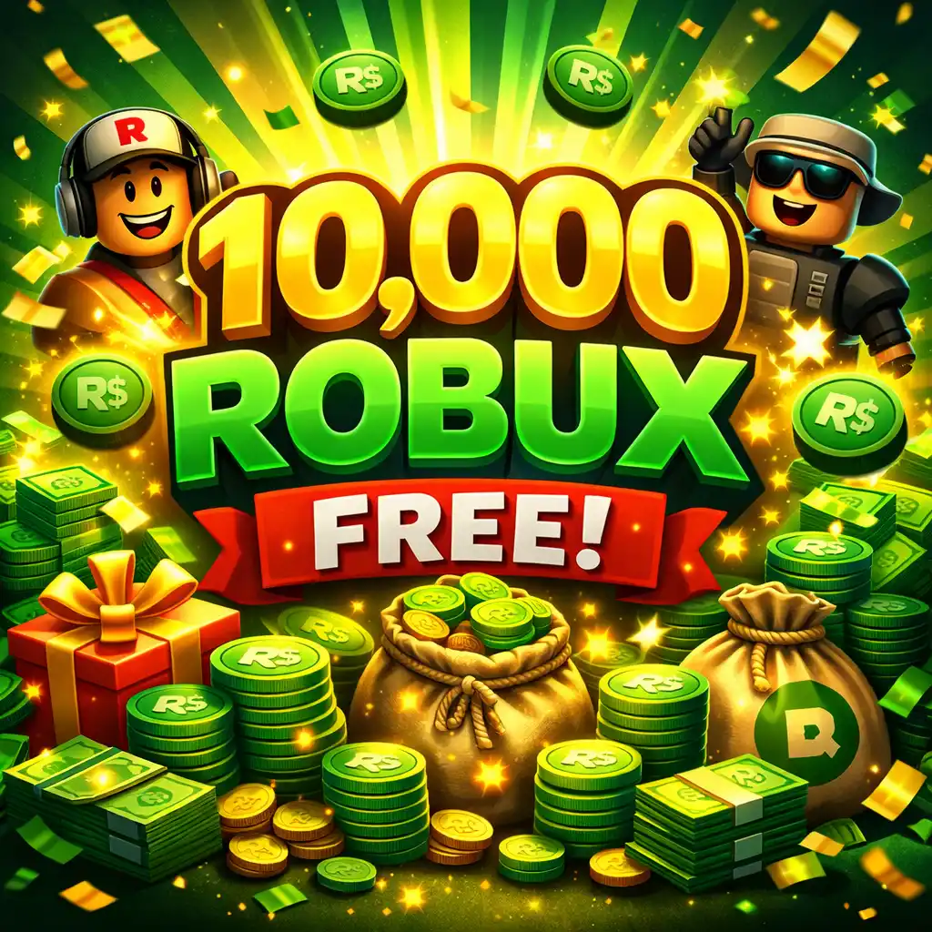 10000 robux free
